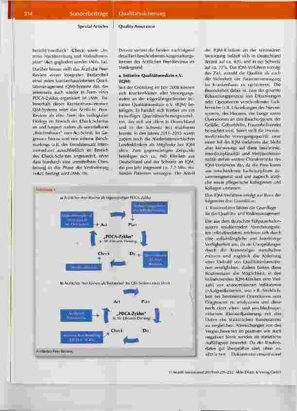 Vorschauseite 6: Konzepte zur Qualitätssicherung in der Intensivmedizin Ärztliches Peer-Review, Zertifizierungsverfahren & Benchmarking-Instrumente