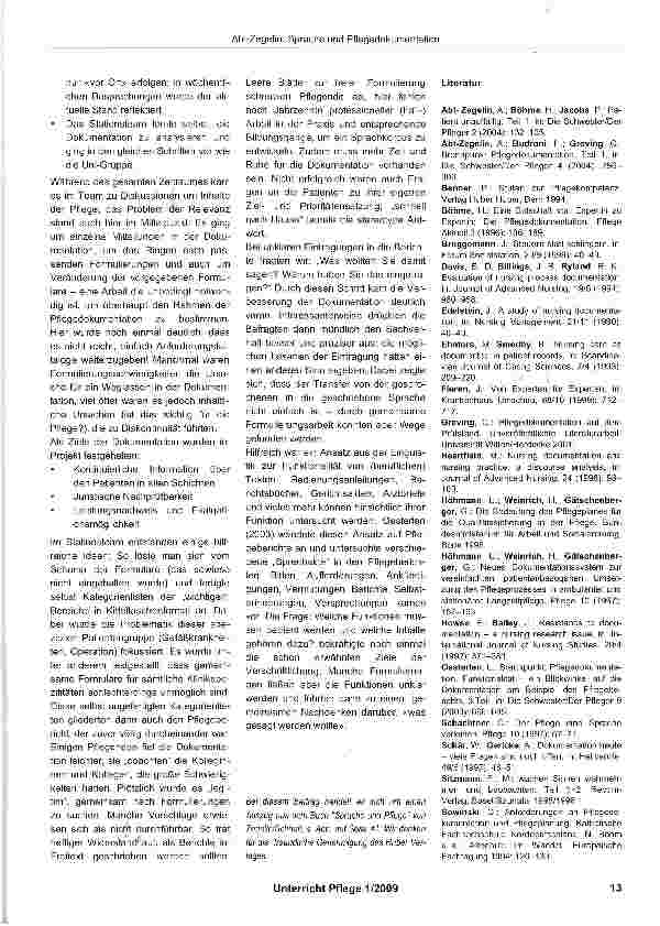 Vorschauseite 5: Sprache und Pflegedokumentation
