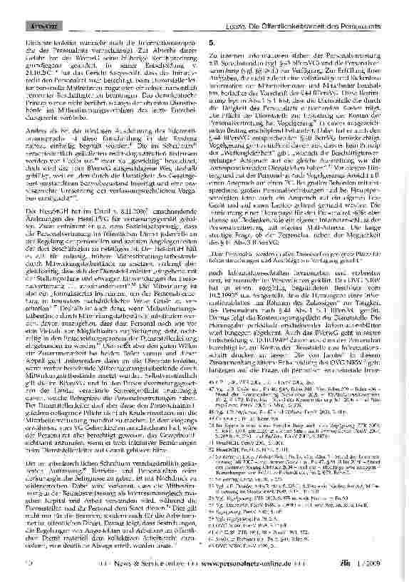 Vorschauseite 5: Die Öffentlichkeitsarbeit des Personalrats und des Betriebs rats zwischen Informationsrecht, -pflicht und Schweigepflicht