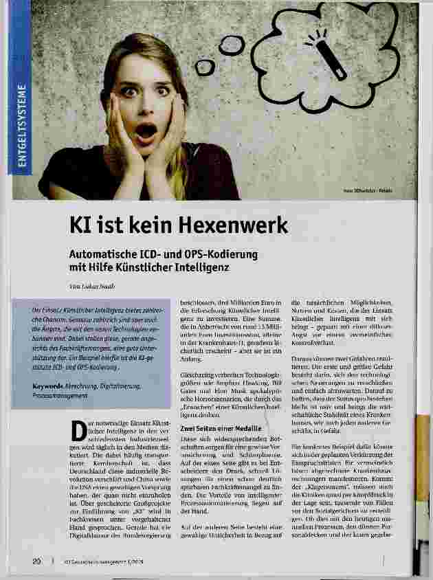 Vorschauseite 1: KI ist kein Hexen werk