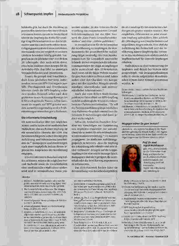 Vorschauseite 4: Informiert entscheiden