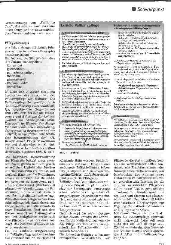 Vorschauseite 2: Betreuung in der letzten Lebensphase