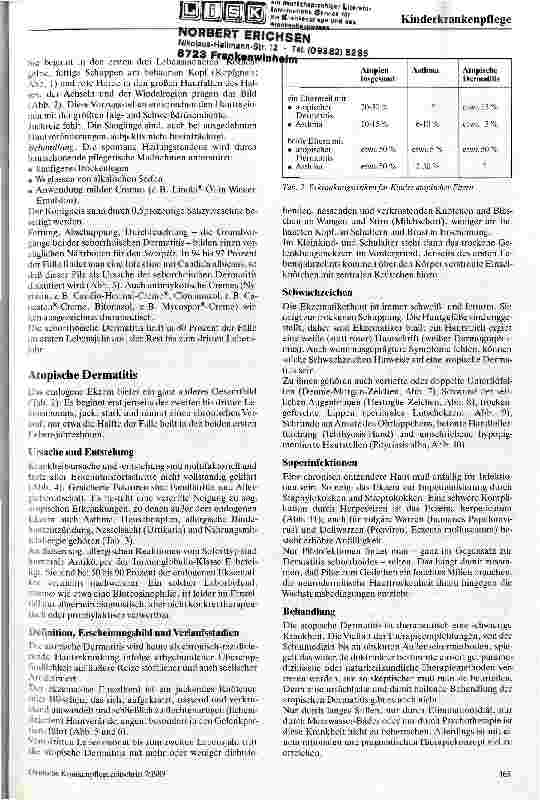 Vorschauseite 4: Ekzeme im Kindesalter