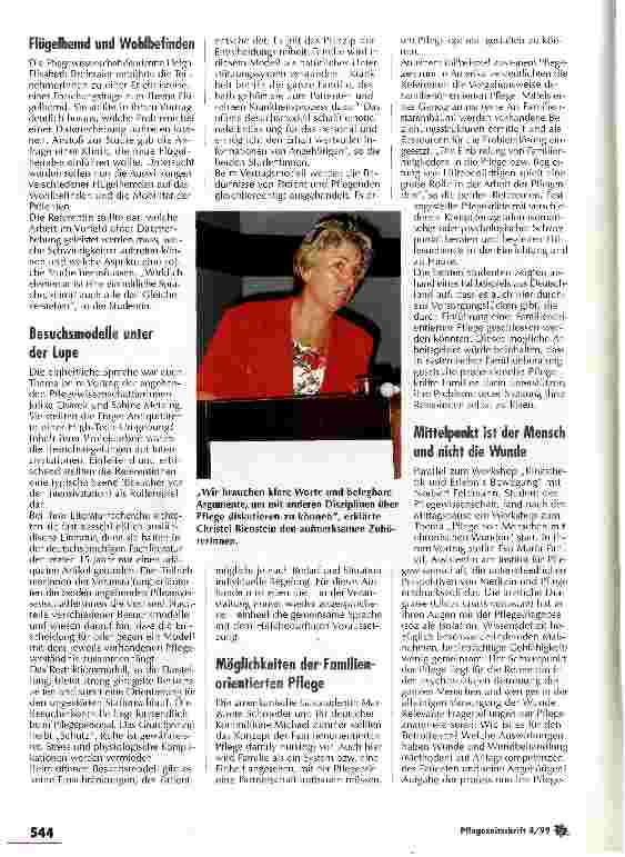 Vorschauseite 3: Uni on tour - Pflegewissenschaft zum Anfassen Pflegetagung bei der Caritas-Gemeinschaft Augsburg
