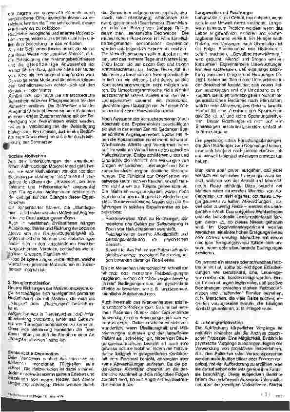 Vorschauseite 2: Einführung in die Psychologie 2. Folge: Motivation