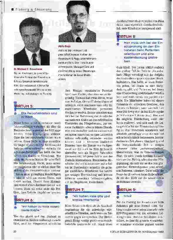 Vorschauseite 2: Woher kommt das Defizit?