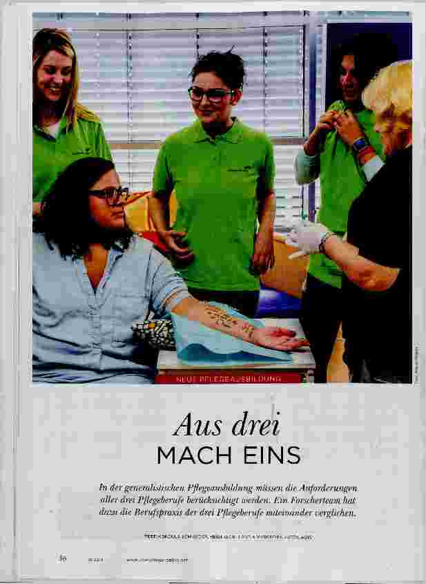 Vorschauseite 1: Aus drei MACH EINS