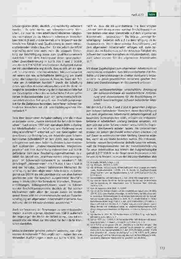 Vorschauseite 4: Der ermäßigte Umsatzsteuersatz für Inklusionsbetriebe im Sinne des SGB IX sozialrechtliche Aspekte Teil 1