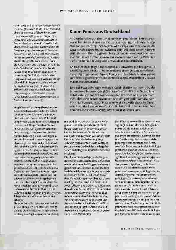 Vorschauseite 4: Wo das große Geld lockt
