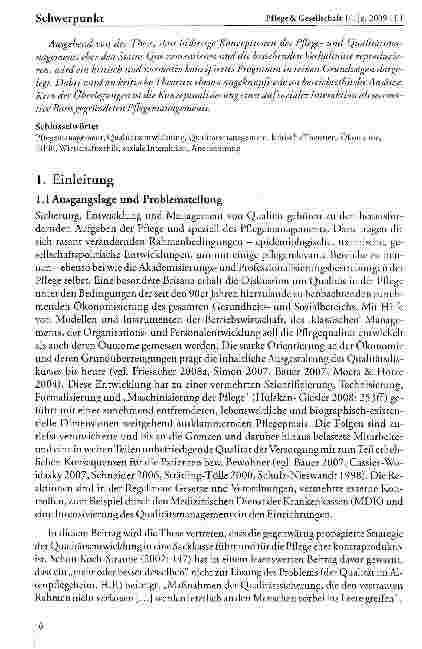 Vorschauseite 2: Ethik und Ökonomie. Zur kritischnormativen Grundlegung des Pflegemanagements und der Qualitätsentwicklung