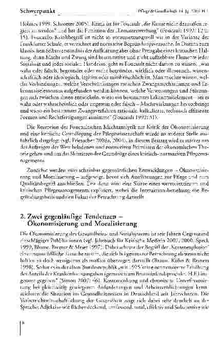 Vorschauseite 4: Ethik und Ökonomie. Zur kritischnormativen Grundlegung des Pflegemanagements und der Qualitätsentwicklung