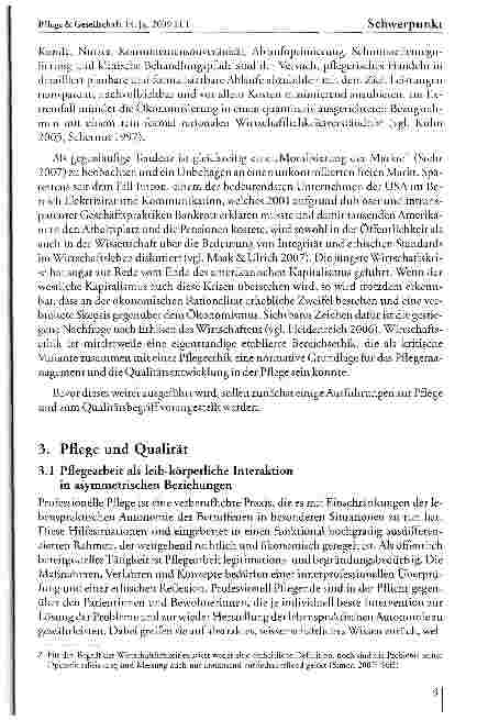 Vorschauseite 5: Ethik und Ökonomie. Zur kritischnormativen Grundlegung des Pflegemanagements und der Qualitätsentwicklung