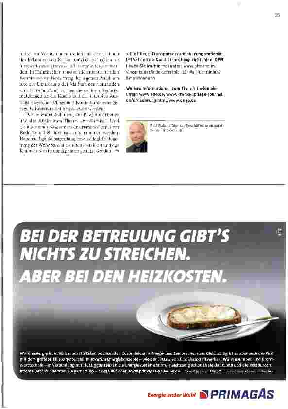 Vorschauseite 3: Qualitätsoffensive in der Heimküche