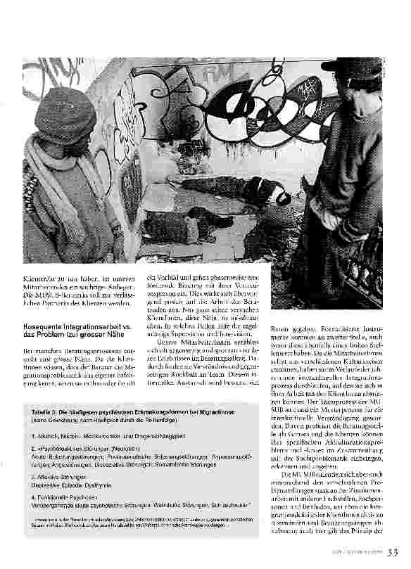 Vorschauseite 4: Suchthilfe in der MutterspracheDie Beratungsstelle MUSUB
