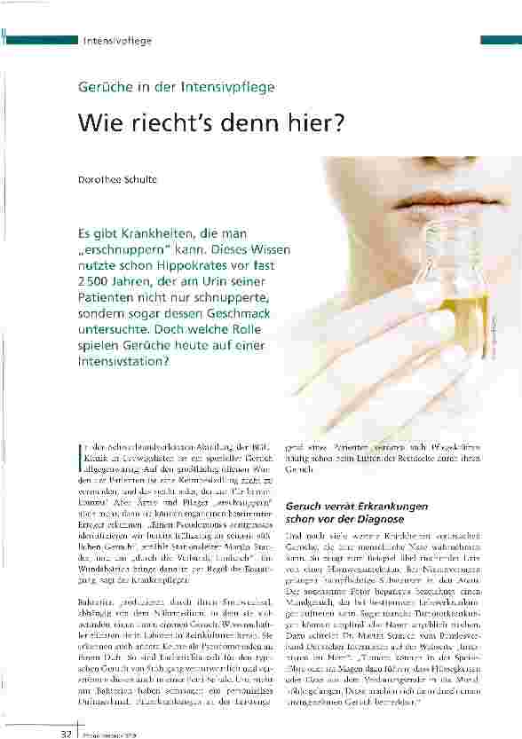 Vorschauseite 1: Wie riecht es denn hier?