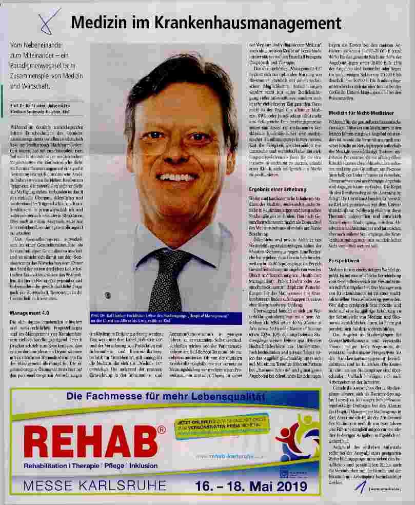 Vorschauseite 1: Medizin im Krankenhausmanagement