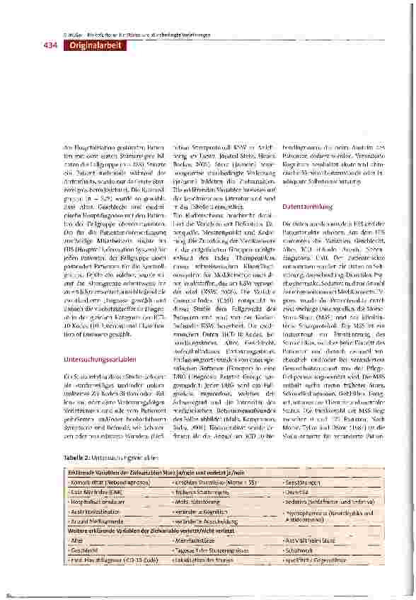 Vorschauseite 4: Risikofaktoren für Stürze und sturzbedingte Verletzungen im Akutspital -Eine retrospektive Fall-Kontroll-Studie