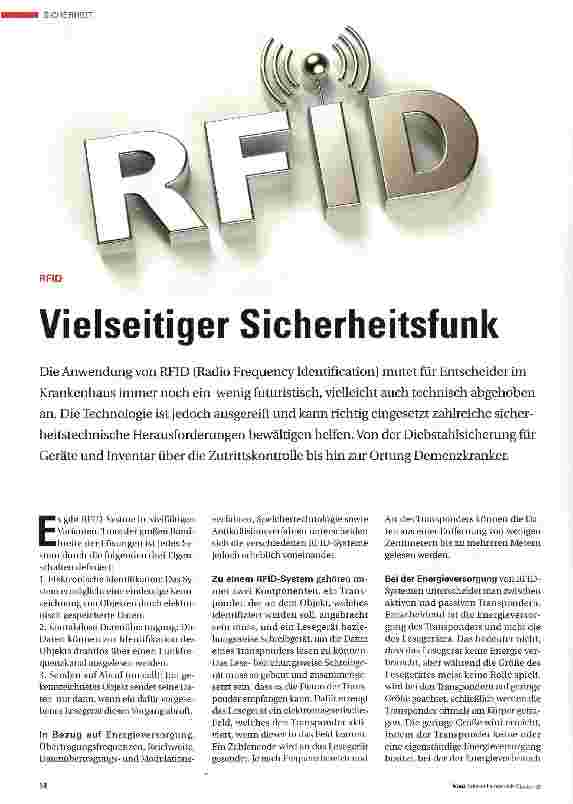 Vorschauseite 1: Vielseitiger Sicherheitsfunk