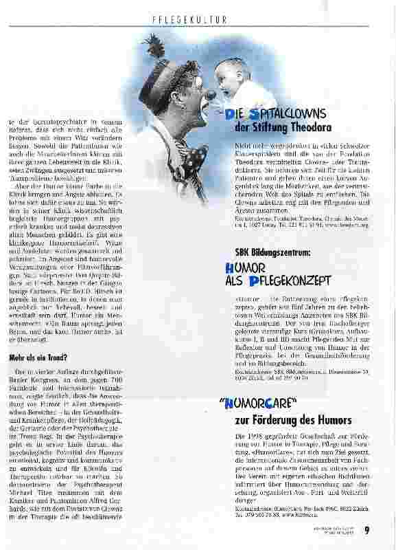 Vorschauseite 2: Was gibts da zu lachen? Basler Humor-Kongress