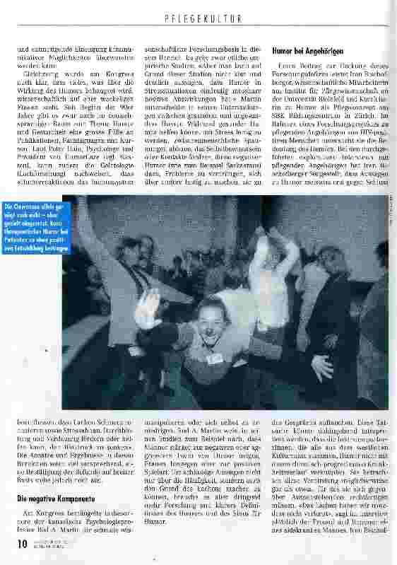 Vorschauseite 3: Was gibts da zu lachen? Basler Humor-Kongress