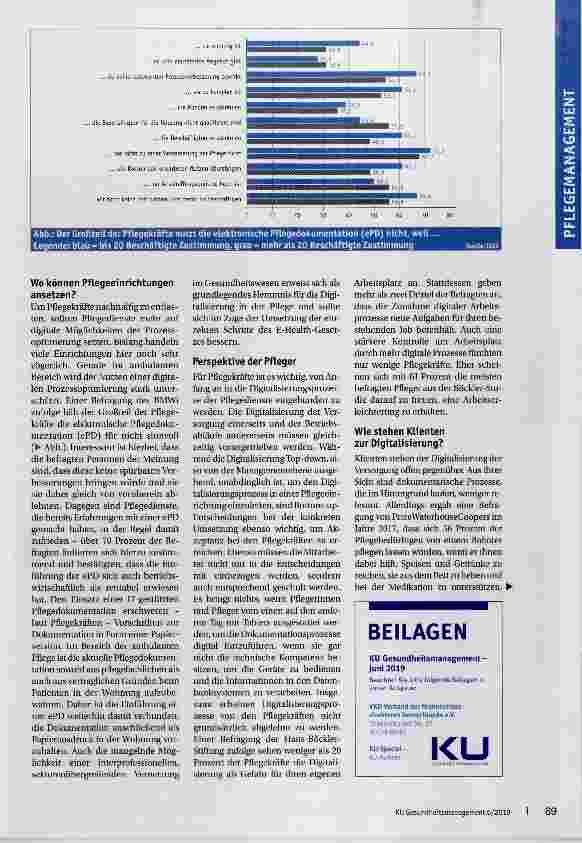 Vorschauseite 2: Wie die Digitalisierung die Pflege verbessert