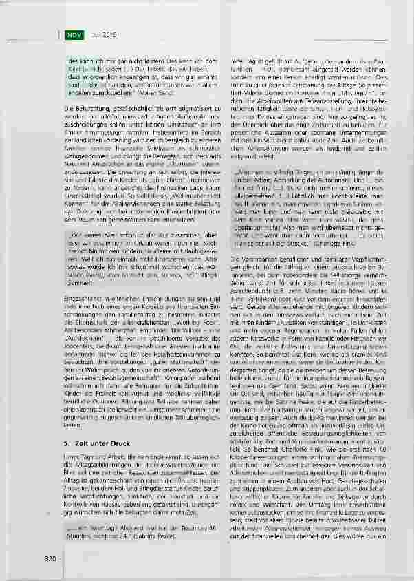 Vorschauseite 5: Kaum Geld, kaum Zeit, kaum Teilhabe mehrdimensionale Belastungen bei alleinerziehenden „Working Poor