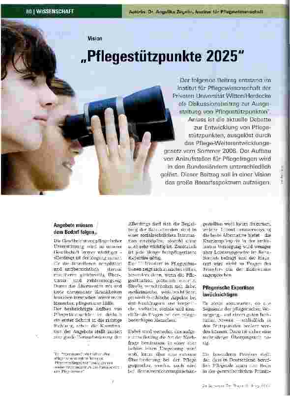 Vorschauseite 1: VisionPflegestützpunkte 2025