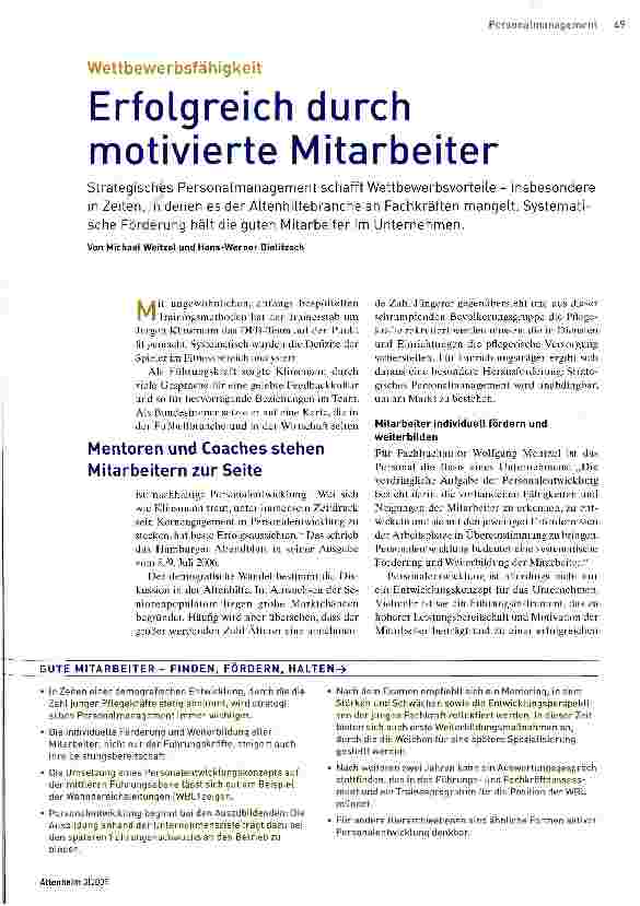 Vorschauseite 1: Erfolgreich durch motivierte Mitarbeiter