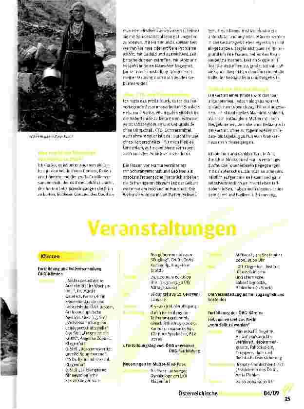 Vorschauseite 2: Gebären als starke Frauensache