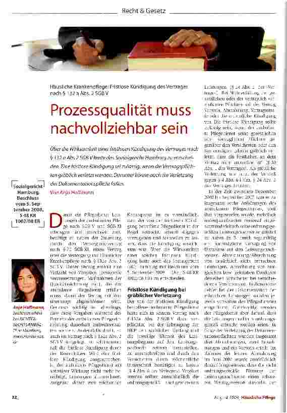Vorschauseite 1: Prozessqualität muss nachvollziehbar sein