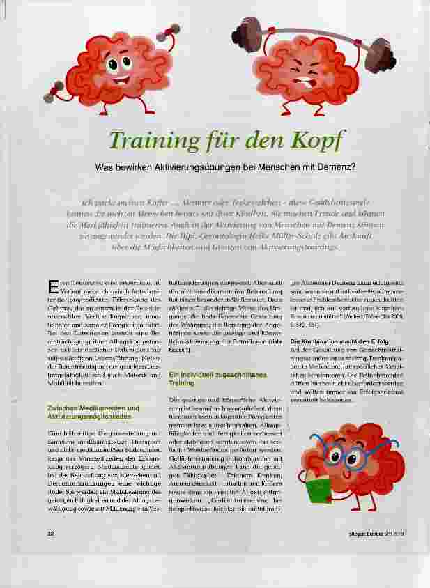 Vorschauseite 1: Training für den Kopf