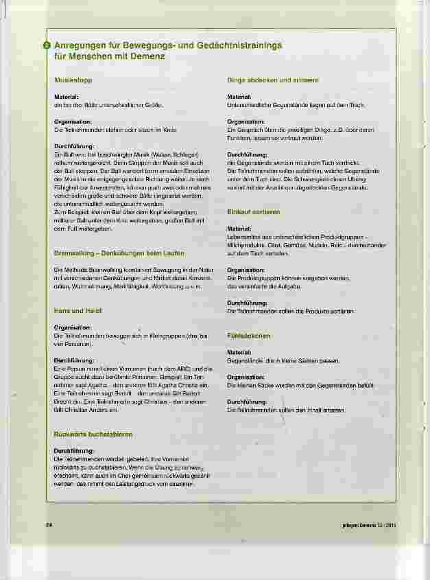 Vorschauseite 3: Training für den Kopf