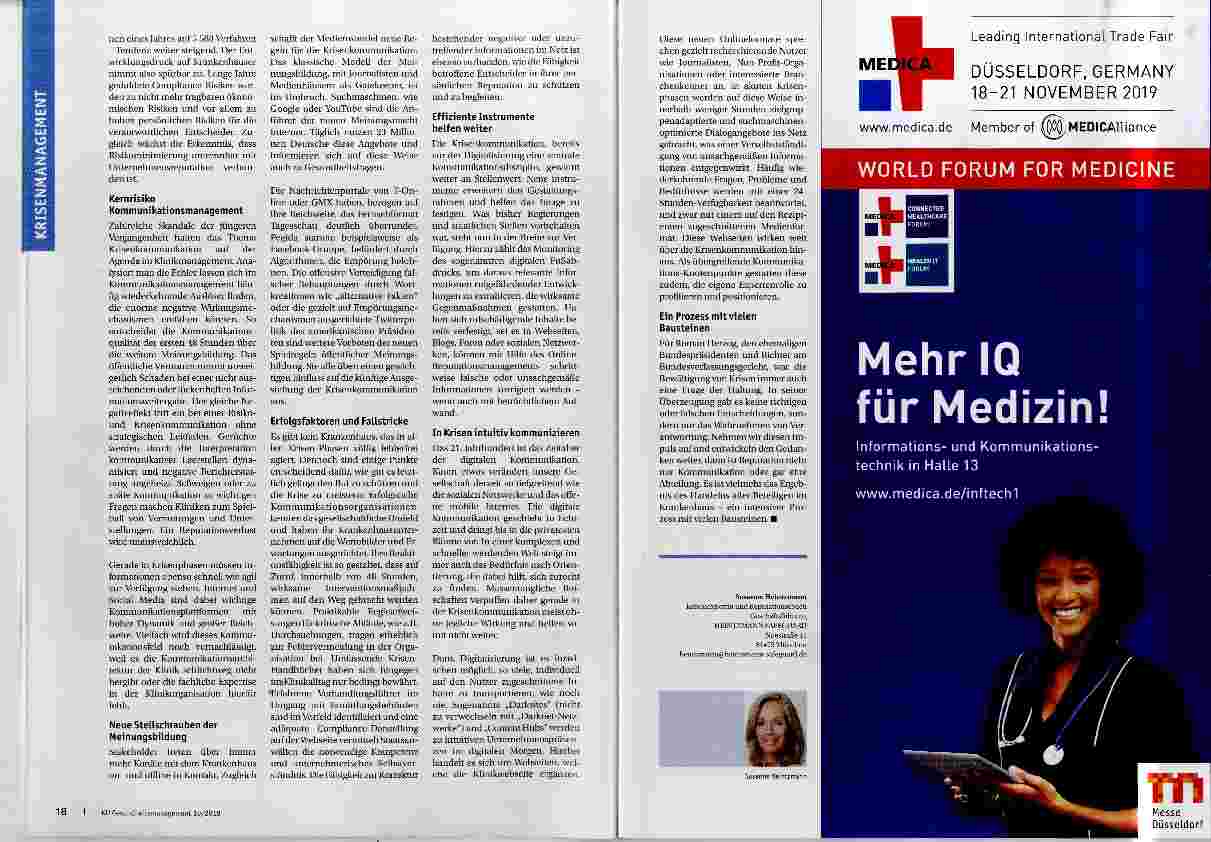 Vorschauseite 2: Souveräne Krisenkommunikation im Klinikalltag