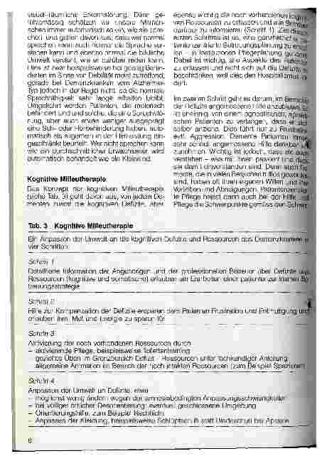 Vorschauseite 4: Der Umgang mit Alzheimer-Patienten Für das Pflegepersonal oft belastend