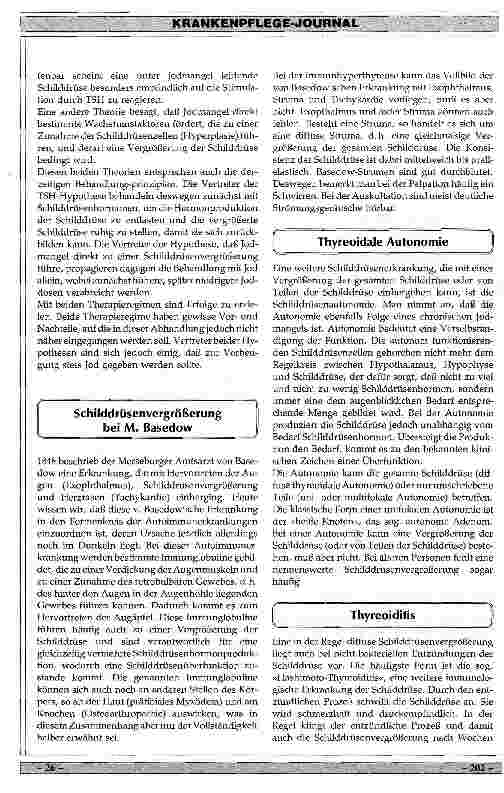 Vorschauseite 3: Wie kommt es zur Entwicklung einer Struma?