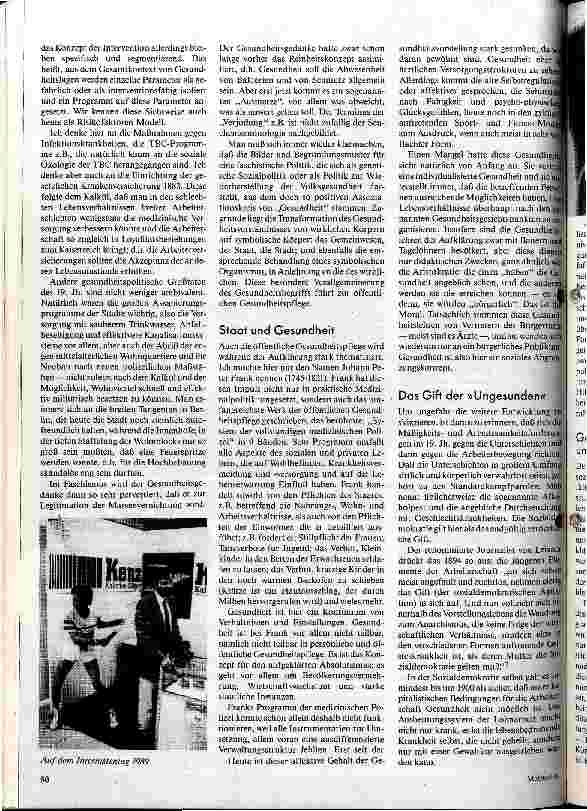 Vorschauseite 3: Gesundheitsberiff Warum Gesundheit definieren?