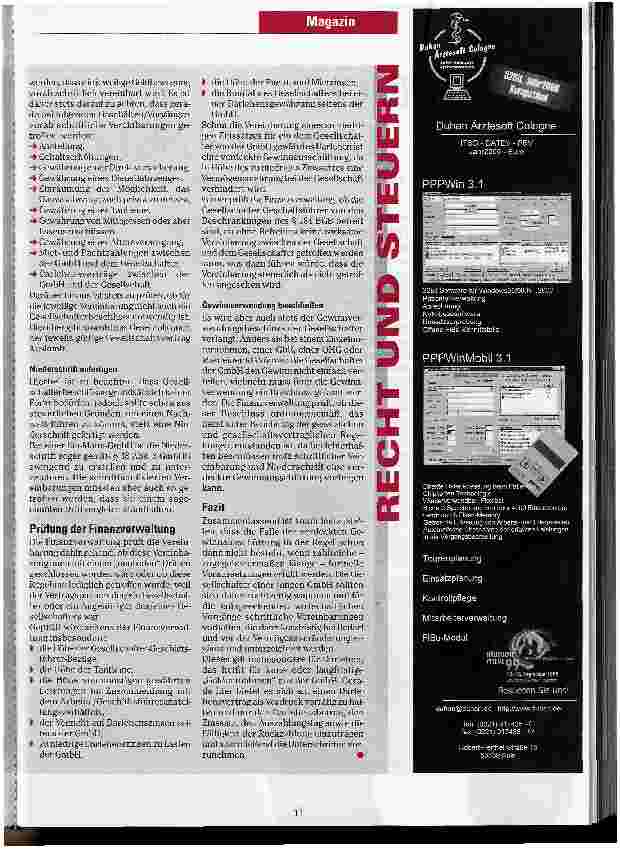 Vorschauseite 2: Die Steuerfalle der GmbH