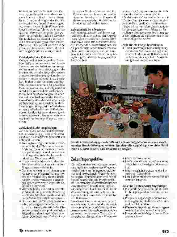 Vorschauseite 4: Das schaffen wir gemeinsam besser! Pflegevisite bei Patienten mit Hirnleistungsstörungen - Teil 1