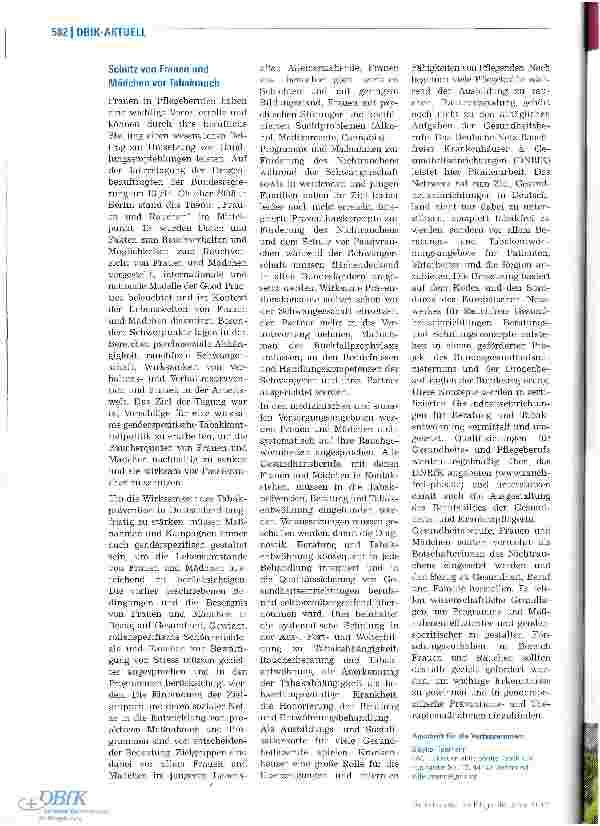 Vorschauseite 3: Frauen und Rauchen