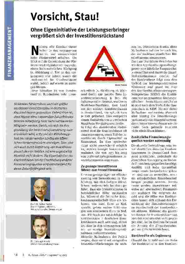 Vorschauseite 1: Vorsicht, Stau!