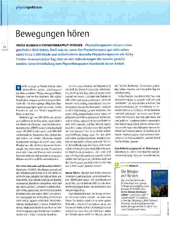 Vorschauseite 1: Bewegungen hören