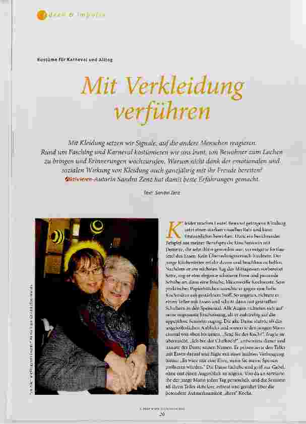 Vorschauseite 1: Mit Verkleidung verführen