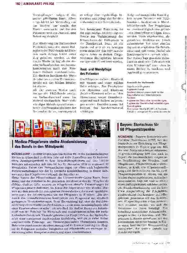Vorschauseite 4: Besondere hygienische Aspekte im Homecare-Bereich
