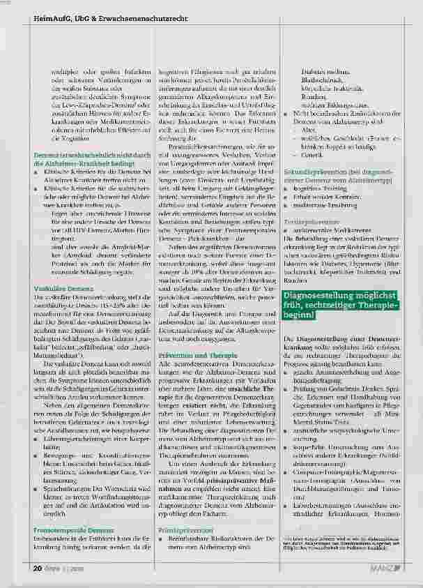 Vorschauseite 3: Entscheidungsfähigkeit und Demenzerkrankung