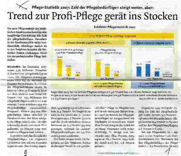 Vorschauseite 1: Trend zur Profi-Pflege gerät ins Stocken
