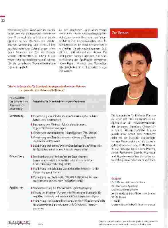Vorschauseite 3: Standardisierung für mehr Sicherheit?