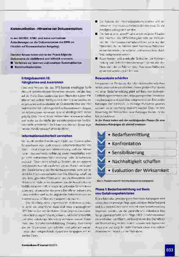 Vorschauseite 2: Der ISMS-Ratgeber ein Leitfaden für I die Praxis [Teil 6]