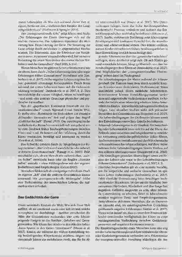 Vorschauseite 2: Wir sind Erinnerung