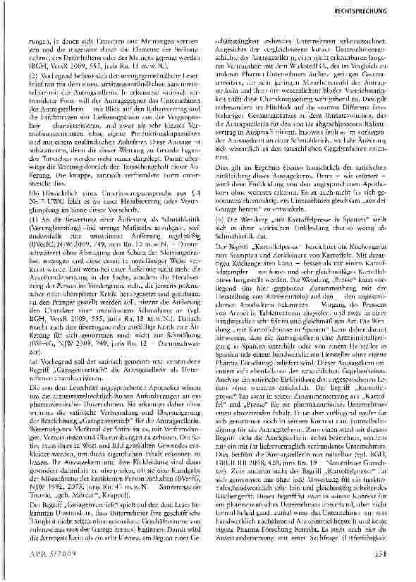 Vorschauseite 4: Abwertende Äußerung eines Apothekers