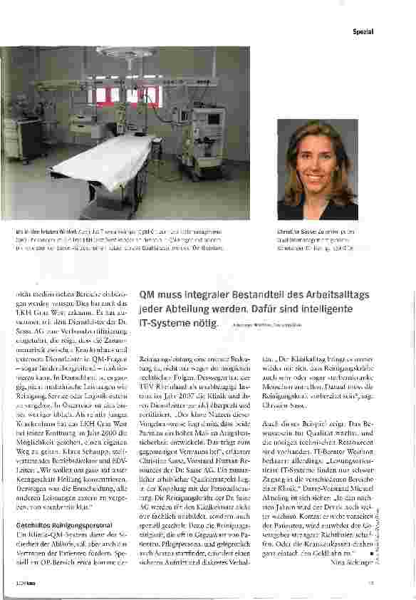 Vorschauseite 2: Ein Segen für die Qualität